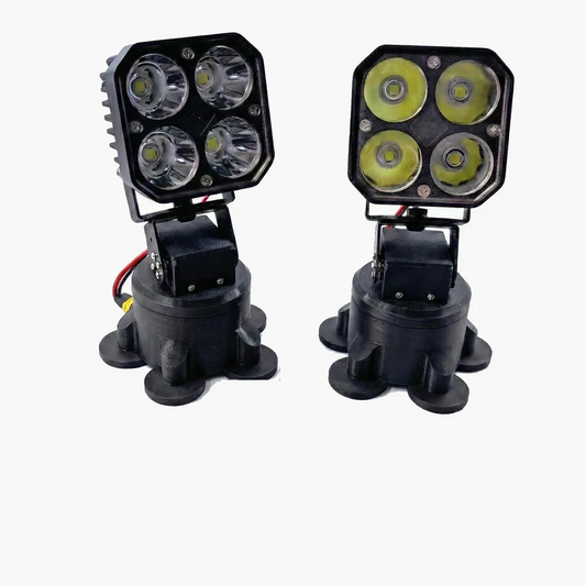 Laser LED Searchlight: Command the Night! 💡🔥✨