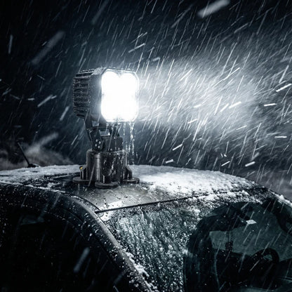 Laser LED Searchlight: Command the Night! 💡🔥✨