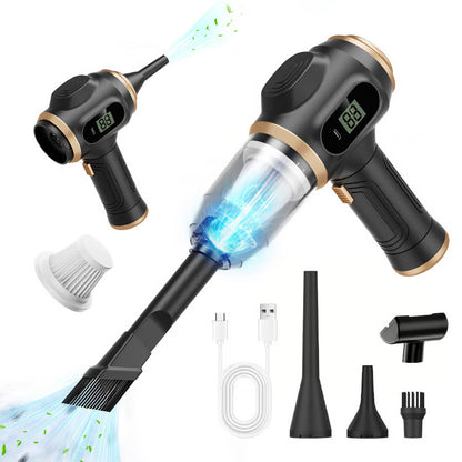 2-in-1 Handheld Vacuum & Air Duster – 4500Pa Suction, 644g, Washable Filter