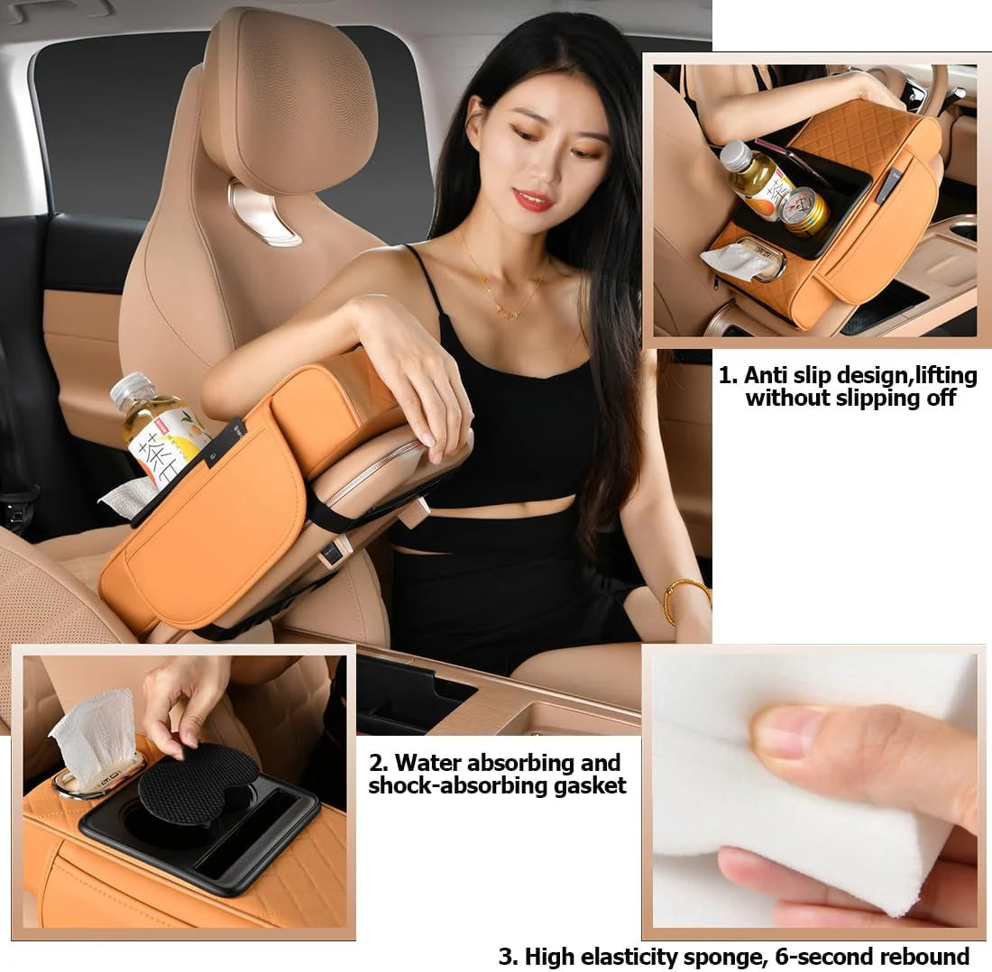 Car Interior Armrest Storage Bag – Organizer Accessories for Vehicles