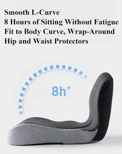 Ergonomic Orthopedic Memory Foam Lumbar Support Seat Cushion