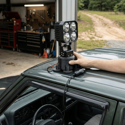 Laser LED Searchlight: Command the Night! 💡🔥✨