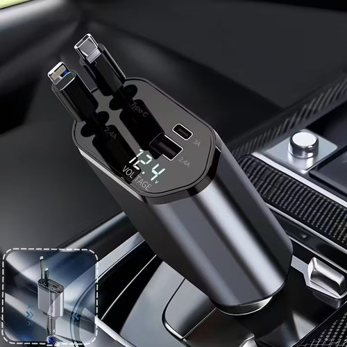 4-in-1 Fast Car Charger Adapter - C1