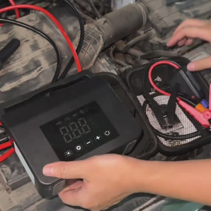 Portable Jump Starter with Air Compressor
