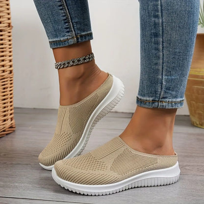 🔥Last Day SALE 50% OFF🔥Women’s Breathable Knit Slip-On Walking Shoes