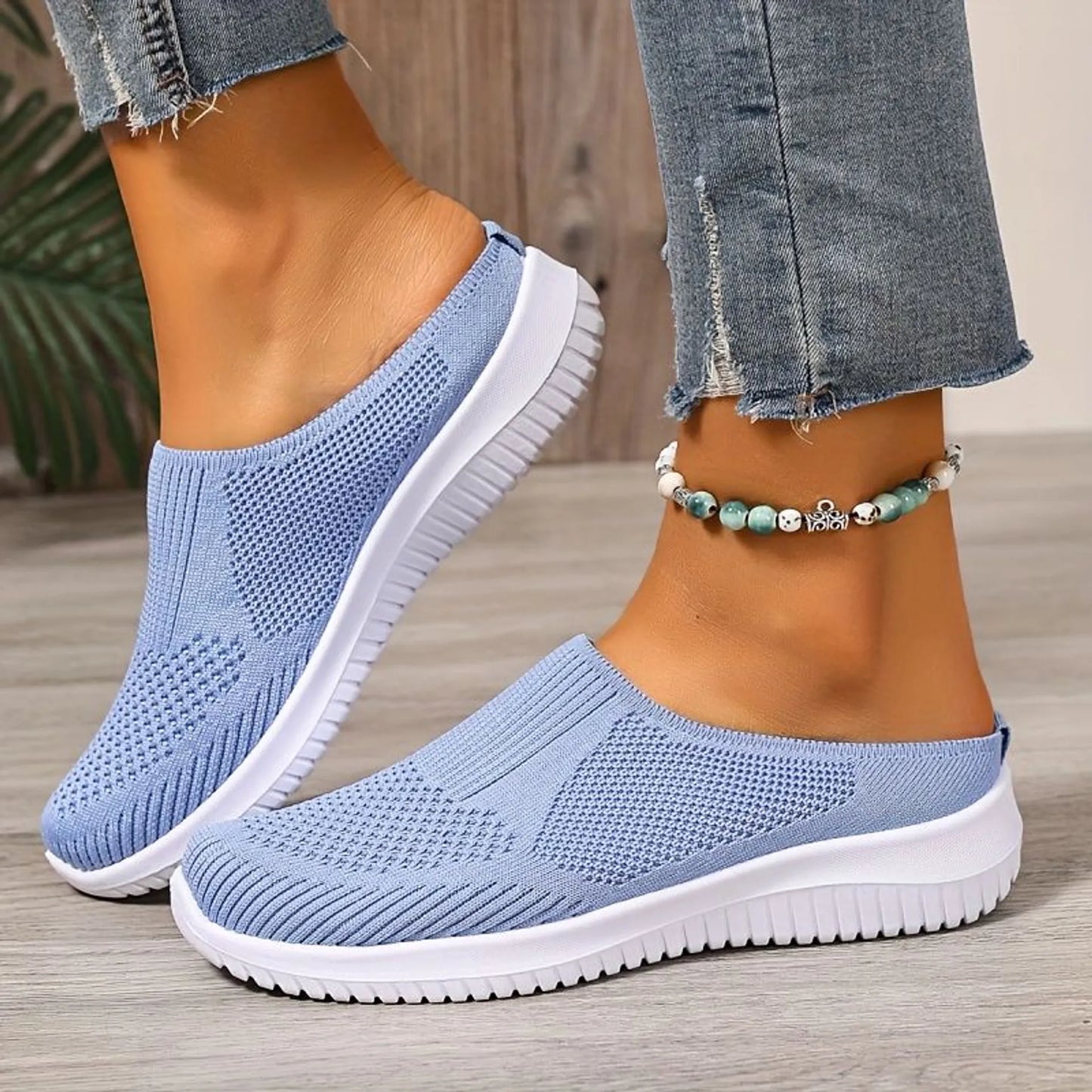 🔥Last Day SALE 50% OFF🔥Women’s Breathable Knit Slip-On Walking Shoes