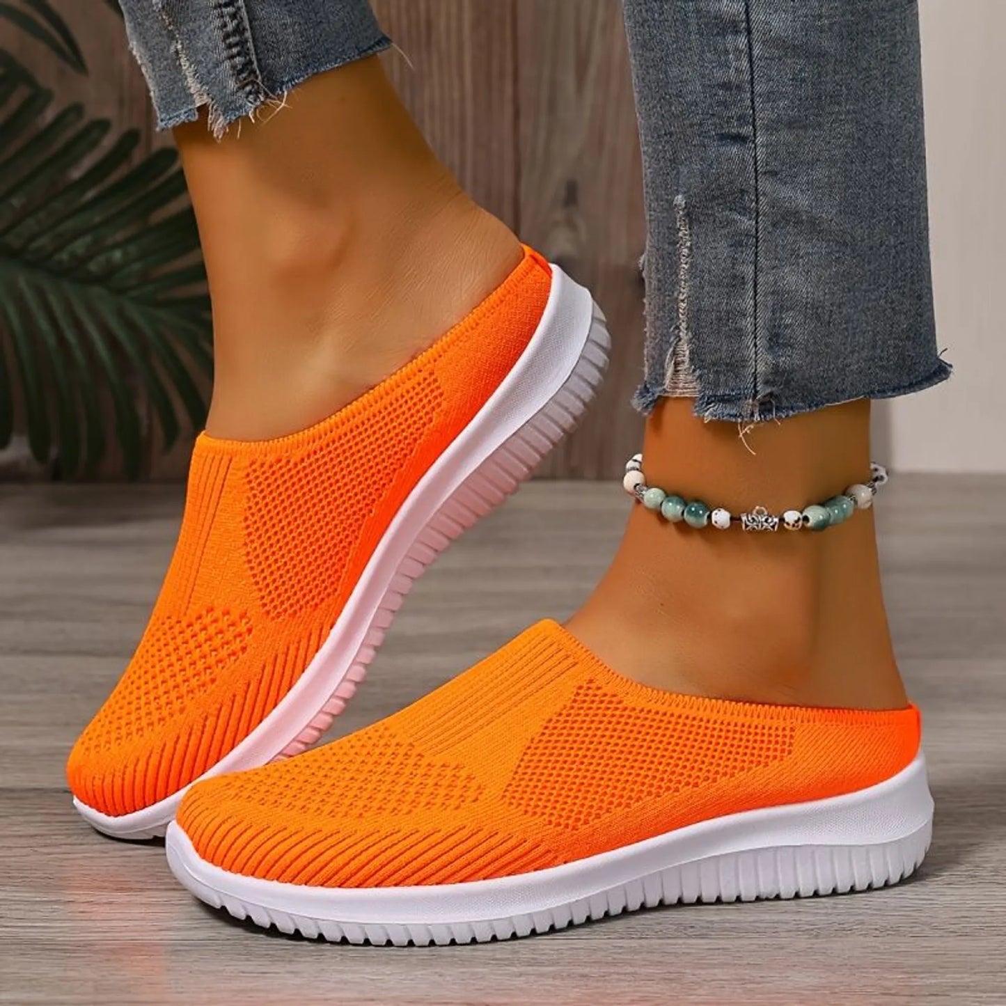 🔥Last Day SALE 50% OFF🔥Women’s Breathable Knit Slip-On Walking Shoes