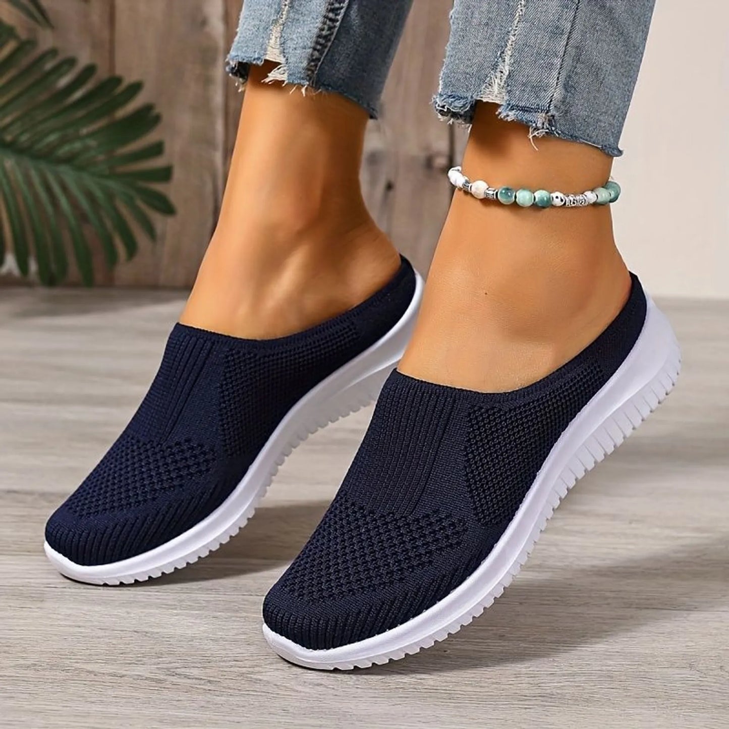 🔥Last Day SALE 50% OFF🔥Women’s Breathable Knit Slip-On Walking Shoes